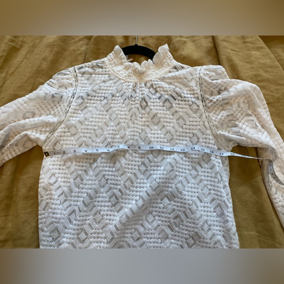 Sezane White Lace Top - Picture 10 of 11